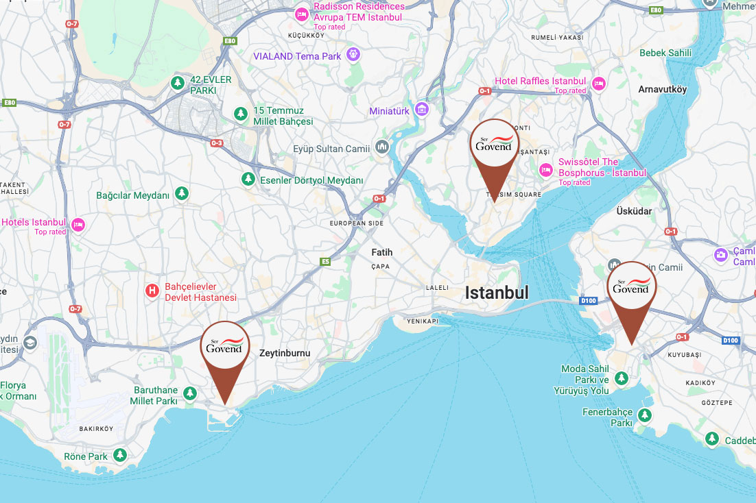 SerGovend Locations | Sergovend